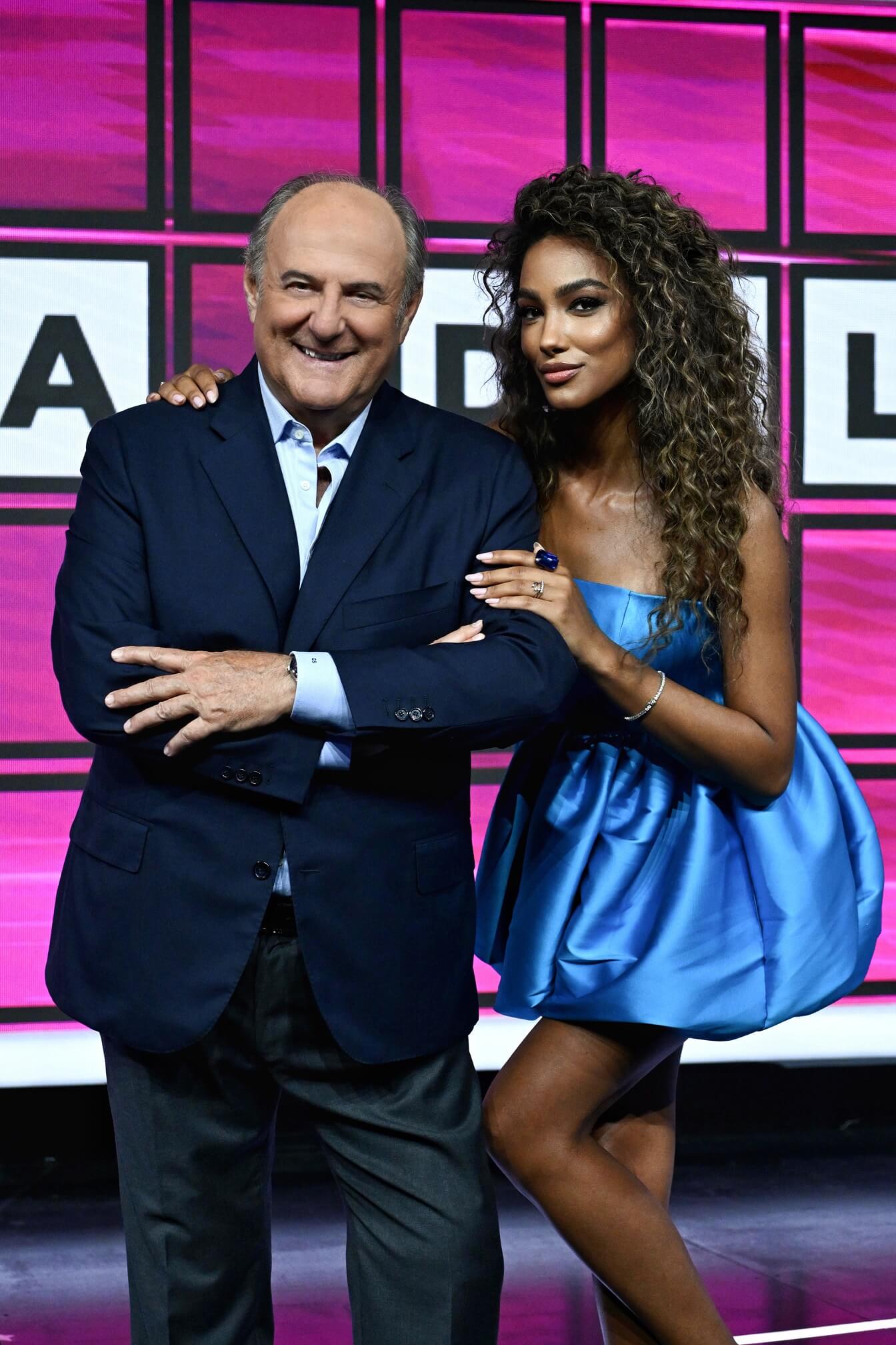 Gerry Scotti e Samira Lui, La Ruota della Fortuna