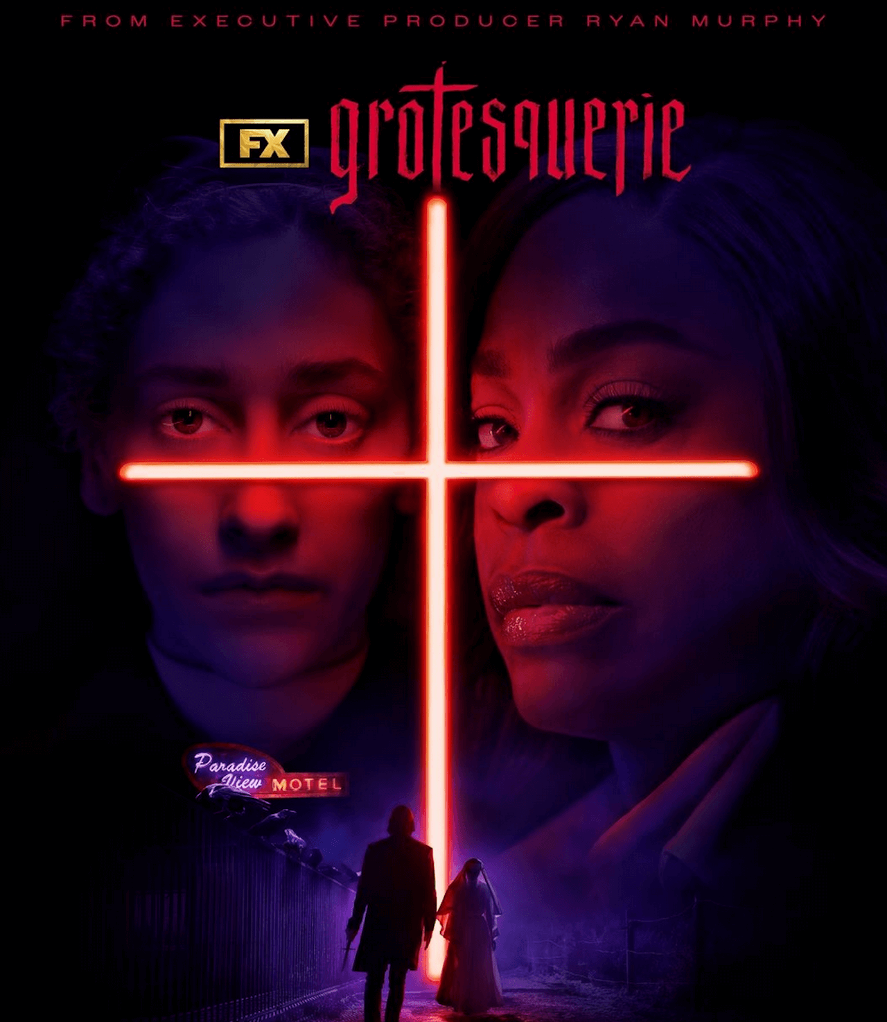Grotesquerie, arriva la nuova serie horror di Ryan Murphy. Il teaser trailer - Grotesquerie locandina - Gay.it
