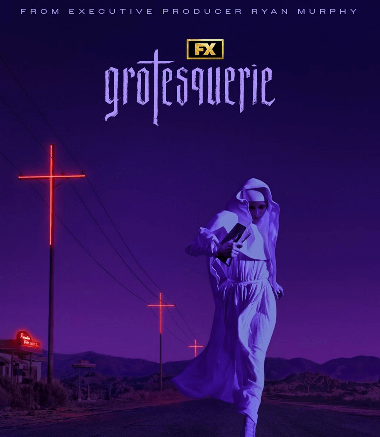 Grotesquerie, arriva la nuova serie horror di Ryan Murphy. Il teaser trailer - Grotesquerie poster - Gay.it