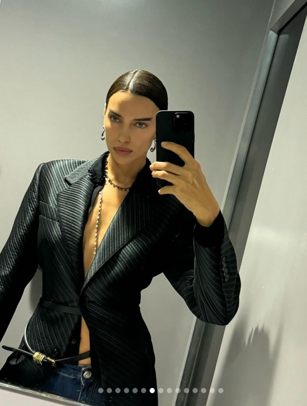 Irina Shayk alla MFW