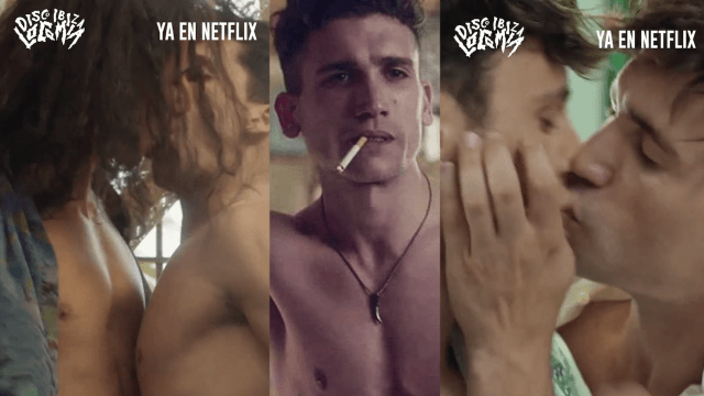 Disco, Ibiza, Locomía, insulti omofobi a Jaime Lorente per i baci gay del film. L'attore risponde: "Smettete di seguirmi" (VIDEO) - Jaime Lorente e i Locomia - Gay.it