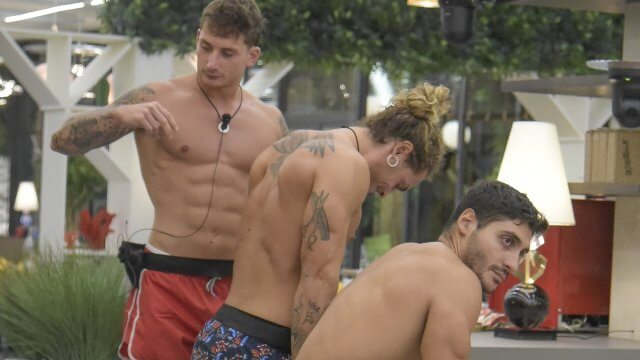 Tommaso Franchi, Javier Martinez e Luca Giglioli, Grande Fratello 2024