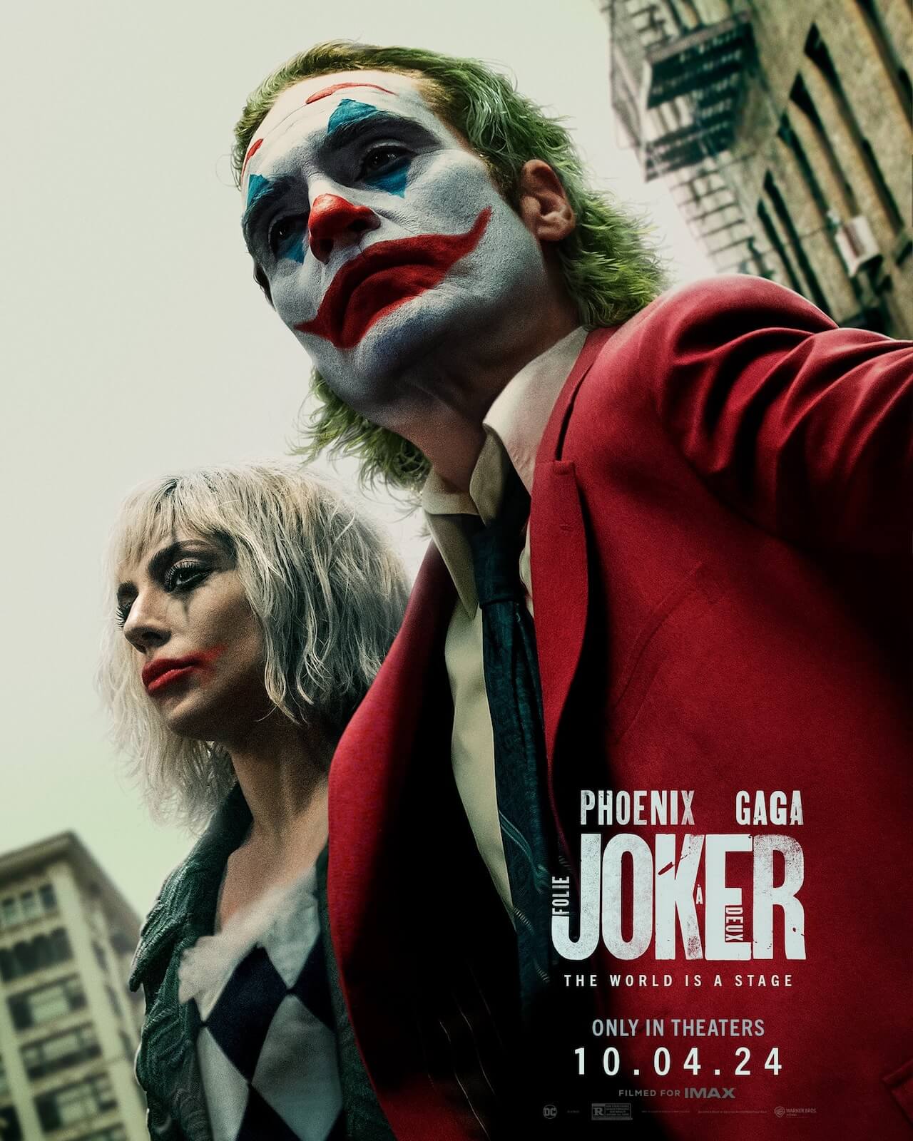 Joker: Folie à Deux con Lady Gaga e Joaquin Phoenix, le reazioni della stampa da Venezia 81 - Joker poster - Gay.it