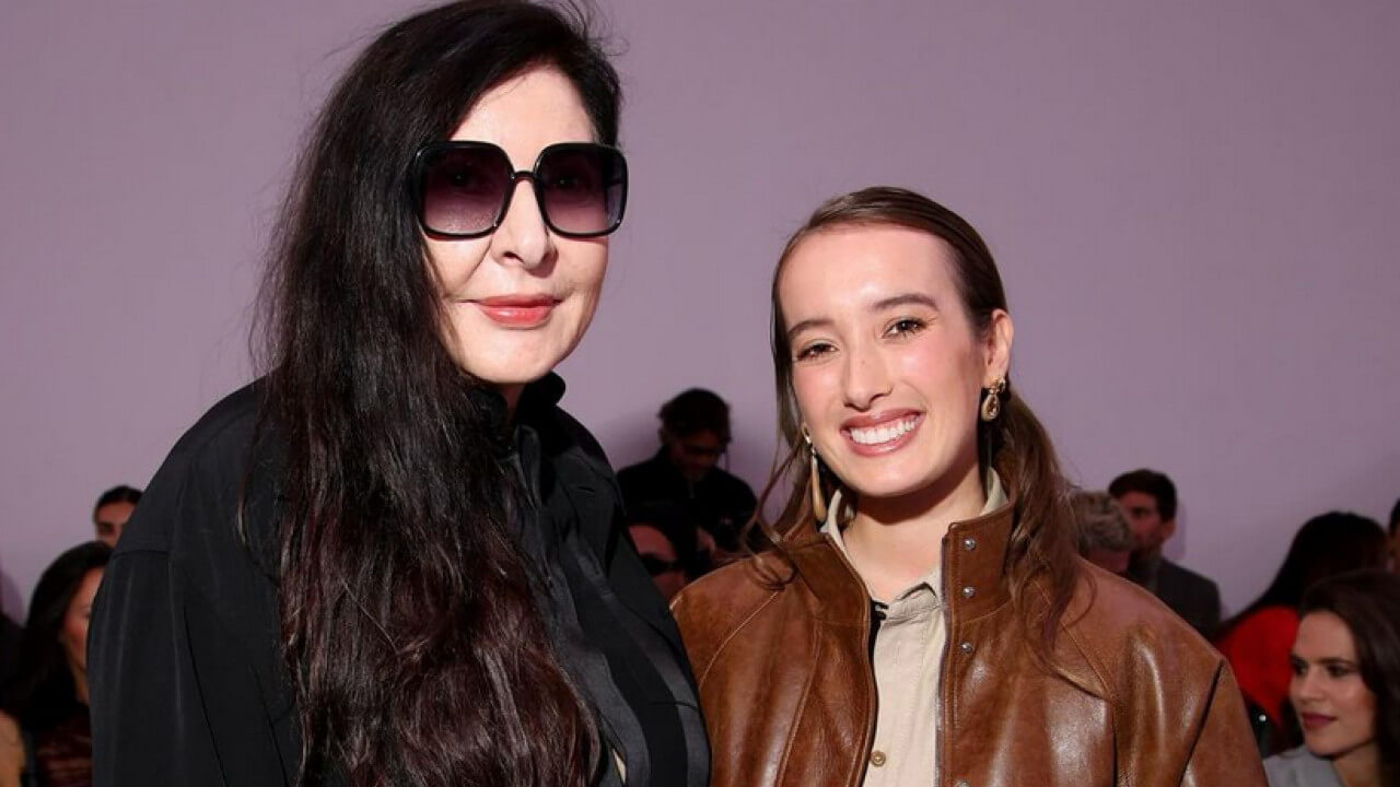 Marina Abramovic e Leonetta Luciano Fendi, MFW