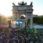 Milano Pride 2023 - Drone view, manifesti LGBTIQ+ CIG Milano - Thumbnail