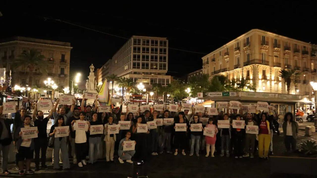 Scuola Libera Tutt3 - Presidio a Catania