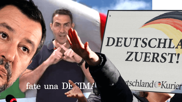 Vannacci AfD Alternative fur Deutchland Salvini