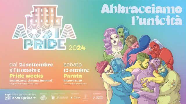 aosta pride 2024, 12 ottobre