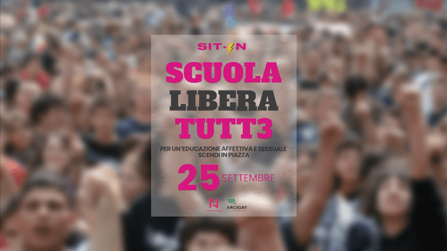Oggi sit-in in tutta Italia per sostenere l’educazione sessuale e affettiva nelle scuole dopo la risoluzione anti-gender - cover studenti - Gay.it
