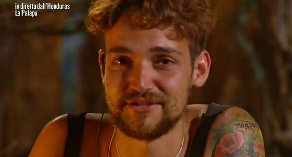 valerio scanu ti amo sull'isola dei famosi