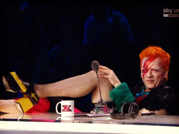 A X-Factor neanche la gonna pantalone è più trash di Morgan