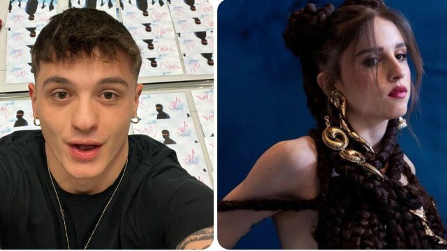 Olly e Angelina Mango