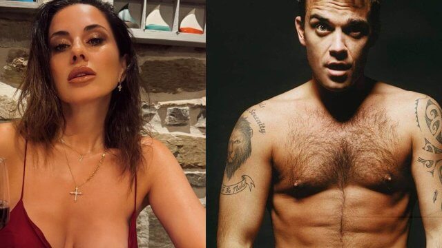 Paola Iezzi e Robbie Williams