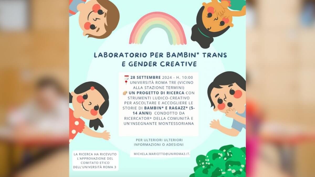 Il laboratorio per bambin* trans e gender creative nella bufera: cos’è andato storto?