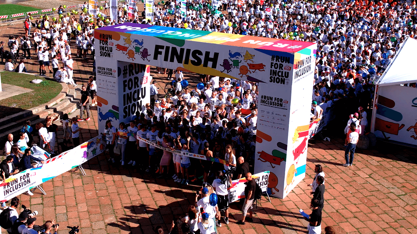 Run For Inclusion 2024: il 21 e 22 settembre. Due giorni di sport, inclusione e sostenibilità