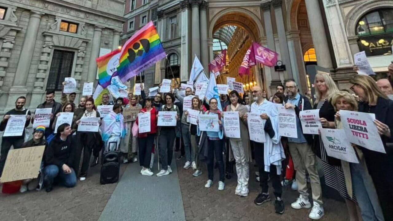 Scuola Libera Tutt3 - Presidio a Milano