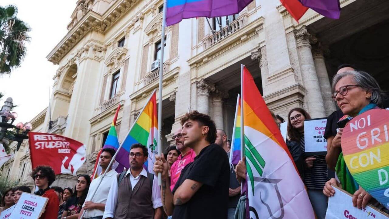 Scuola Libera Tutt3 - Presidio al Ministero dell'Università, dell'Istruzione e della Ricerca