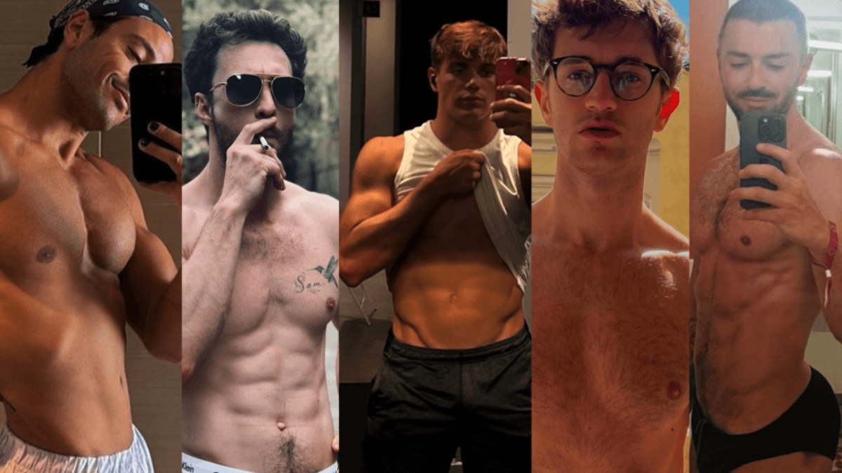 “Specchio specchio delle mie brame”, la sexy gallery social vip tra Ghali, Tovey e Taylor-Johnson - specchio specchio - Gay.it