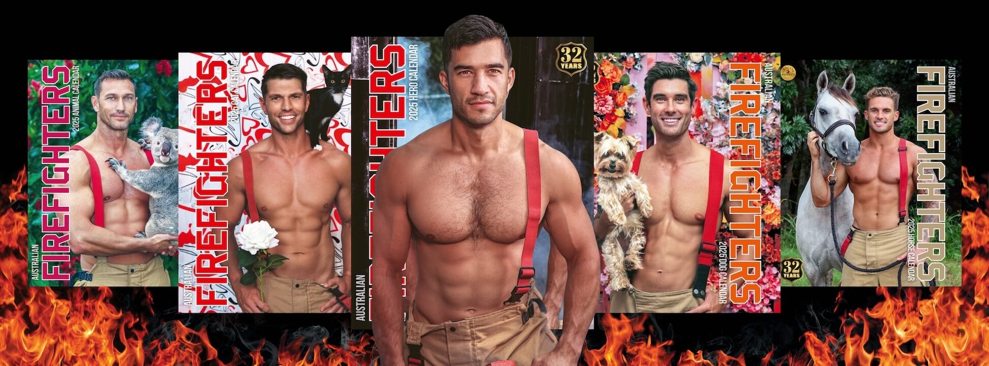 Australian Firefighters 2025, ecco il calendario dei sexy pompieri australiani - Australian Firefighters 2025 - Gay.it
