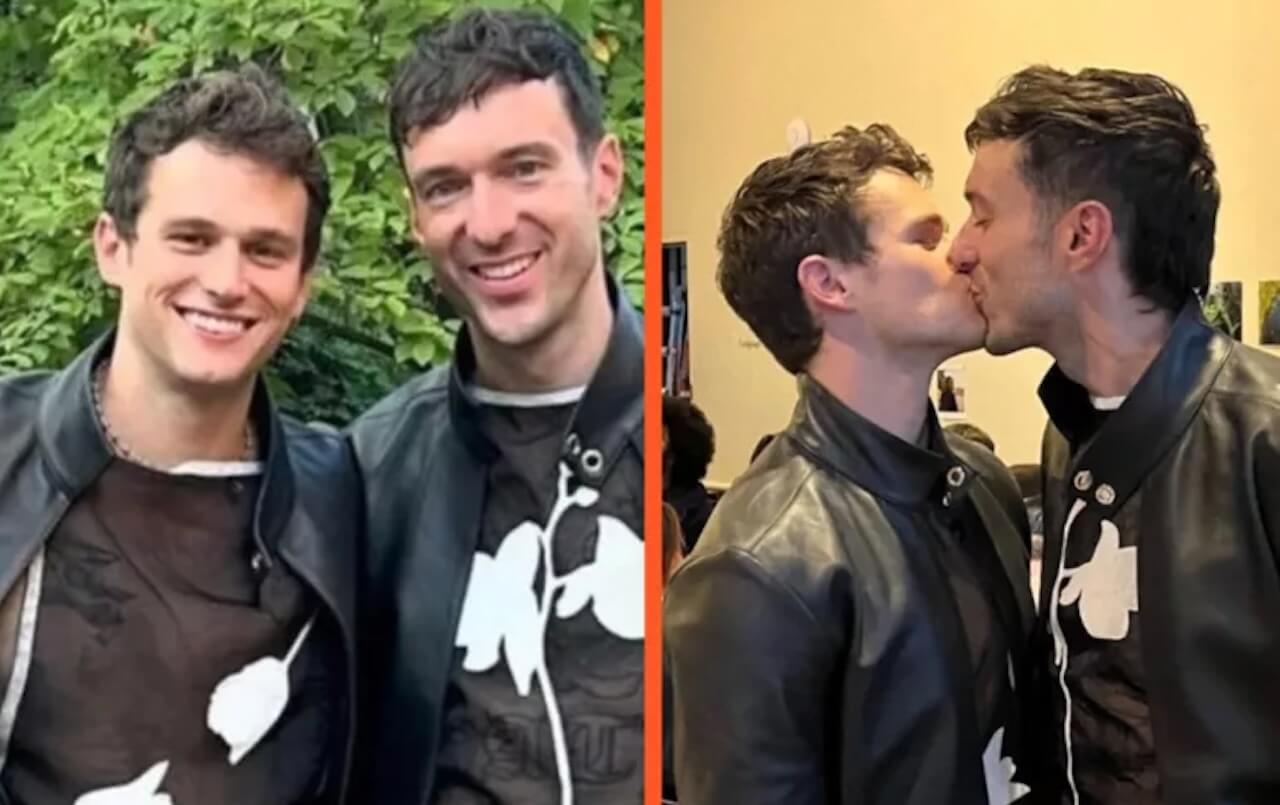 Tutte le coppie vip LGBTQIA+ che si sono fidanzate/sposate nel 2024 - Brandon Flynn ha sposato lo scrittore Jordan Tannahill 1 111 - Gay.it