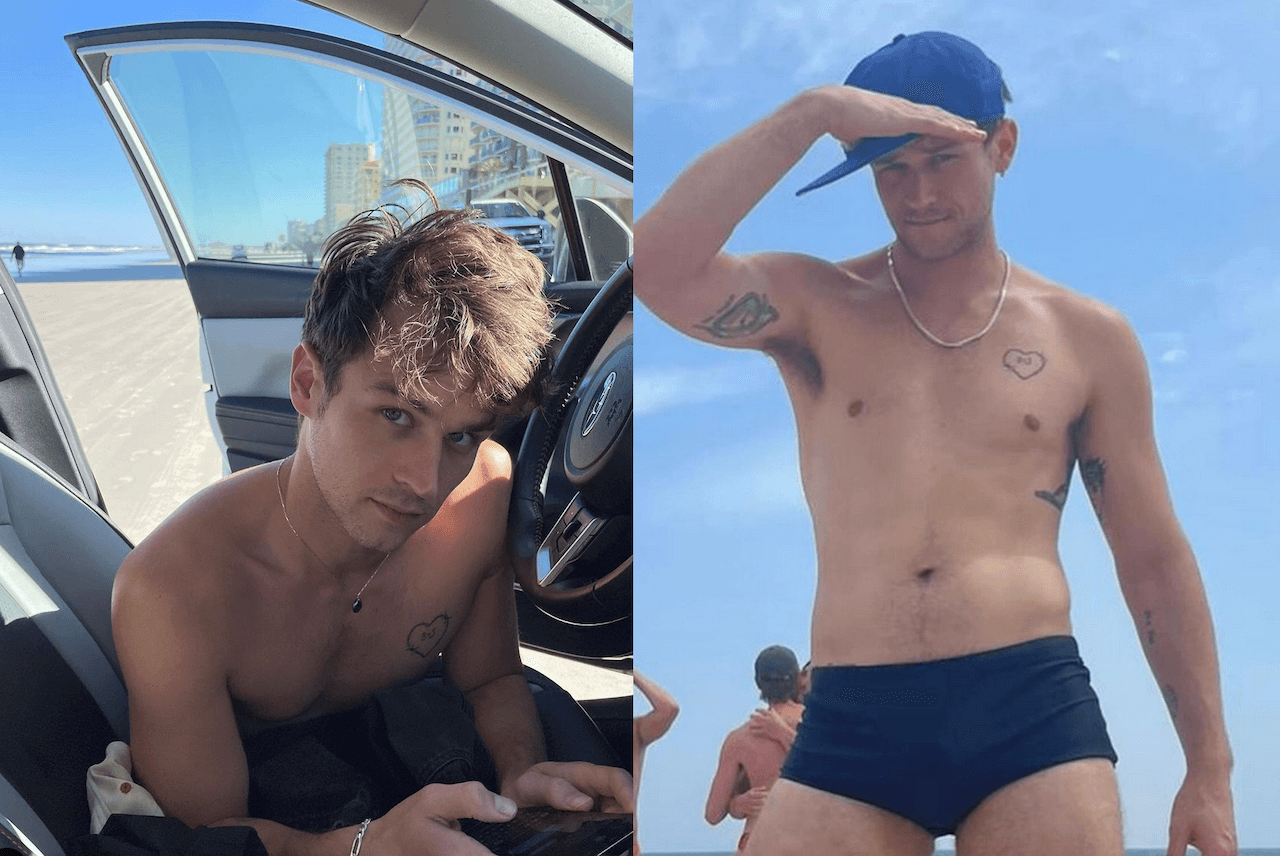 Brandon Flynn di Tredici ha sposato lo scrittore Jordan Tannahill, foto e video - Brandon Flynn ha sposato lo scrittore Jordan Tannahill 1 - Gay.it