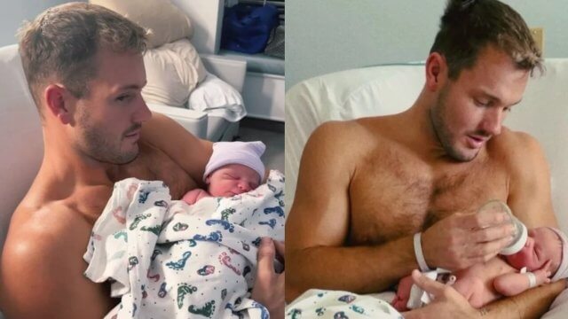 Colton Underwood e suo marito sono diventati papà di Bishop, le tenere foto social - Colton Underwood - Gay.it