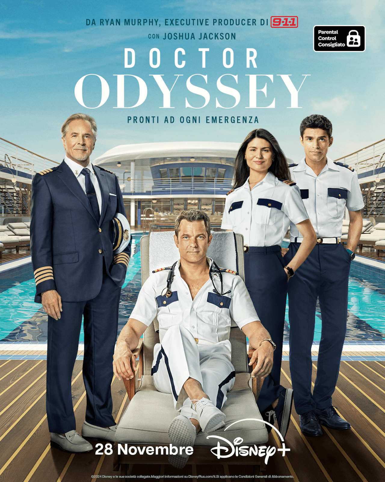 Doctor Odyssey, il trailer italiano della nuova serie di Ryan Murphy con Joshua Jackson (VIDEO) - Doctor Odyssey - Gay.it