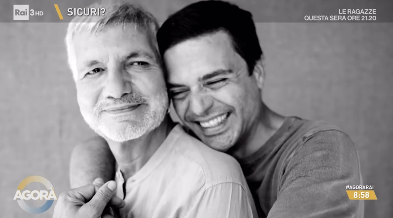 Nichi Vendola e la sua famiglia: "Accogliere un figlio è stata la scelta più bella della nostra vita" (VIDEO) - Ed Testa e Nichi Vendola - Gay.it