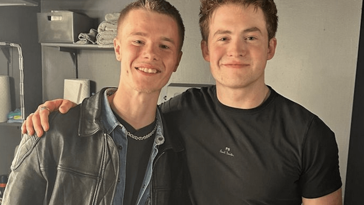 Edvin Ryding incontra Kit Connor, il cross-over tra Young Royals e Heartstopper è realtà e i fan impazziscono