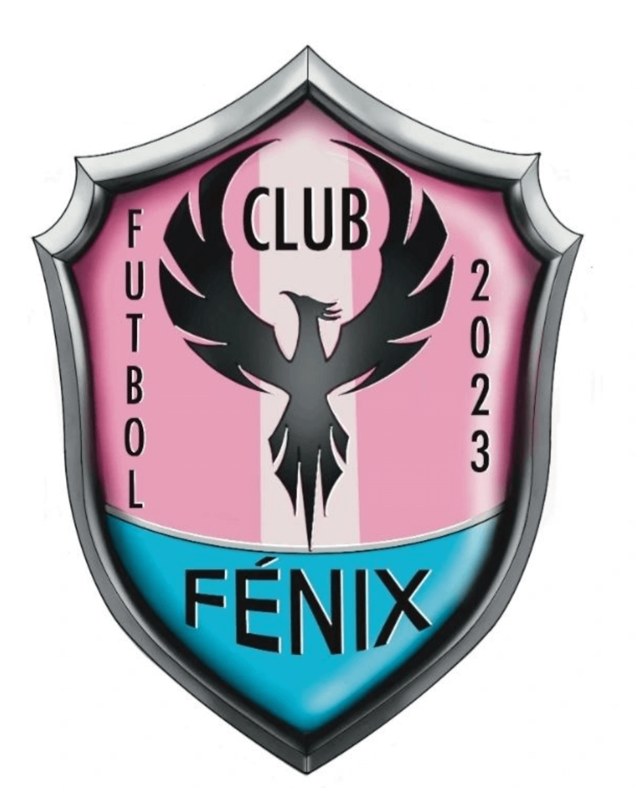 Il Fenix FC è la prima squadra di calcio maschile interamente transgender, storico debutto in Spagna - Fenix FC logo - Gay.it