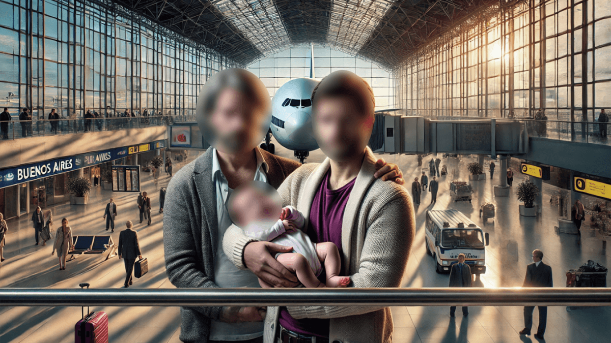 Tutta la storia dei due papà italiani bloccati in Argentina con la figlia nata da GPA