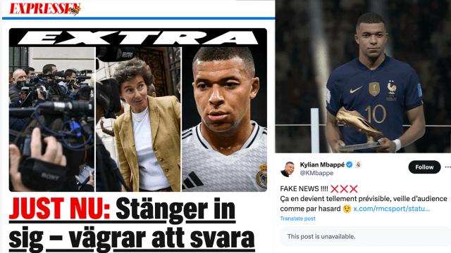 Kylian Mbappé stupro