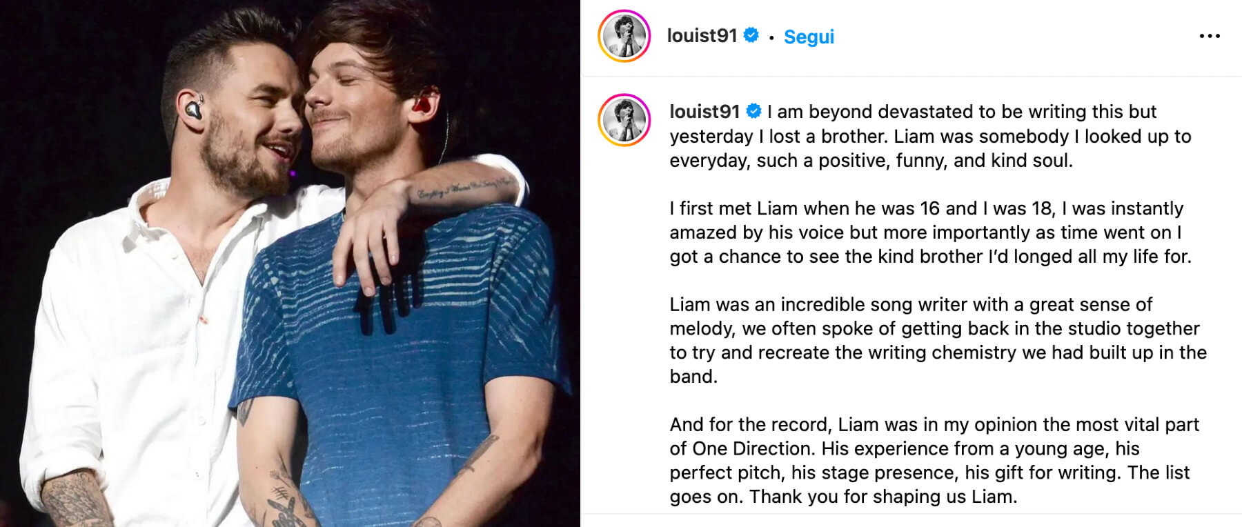 Louis Tomlinson e Liam Payne