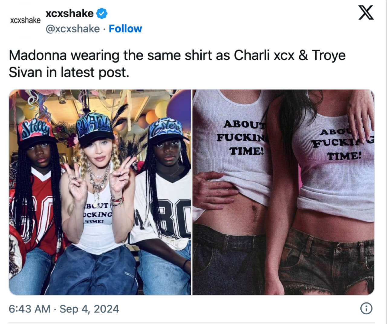 Madonna album Charli xcx