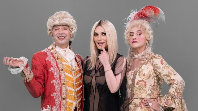 Marcello Cesena, Laura Pausini e Simona Garbarino al GialappaShow