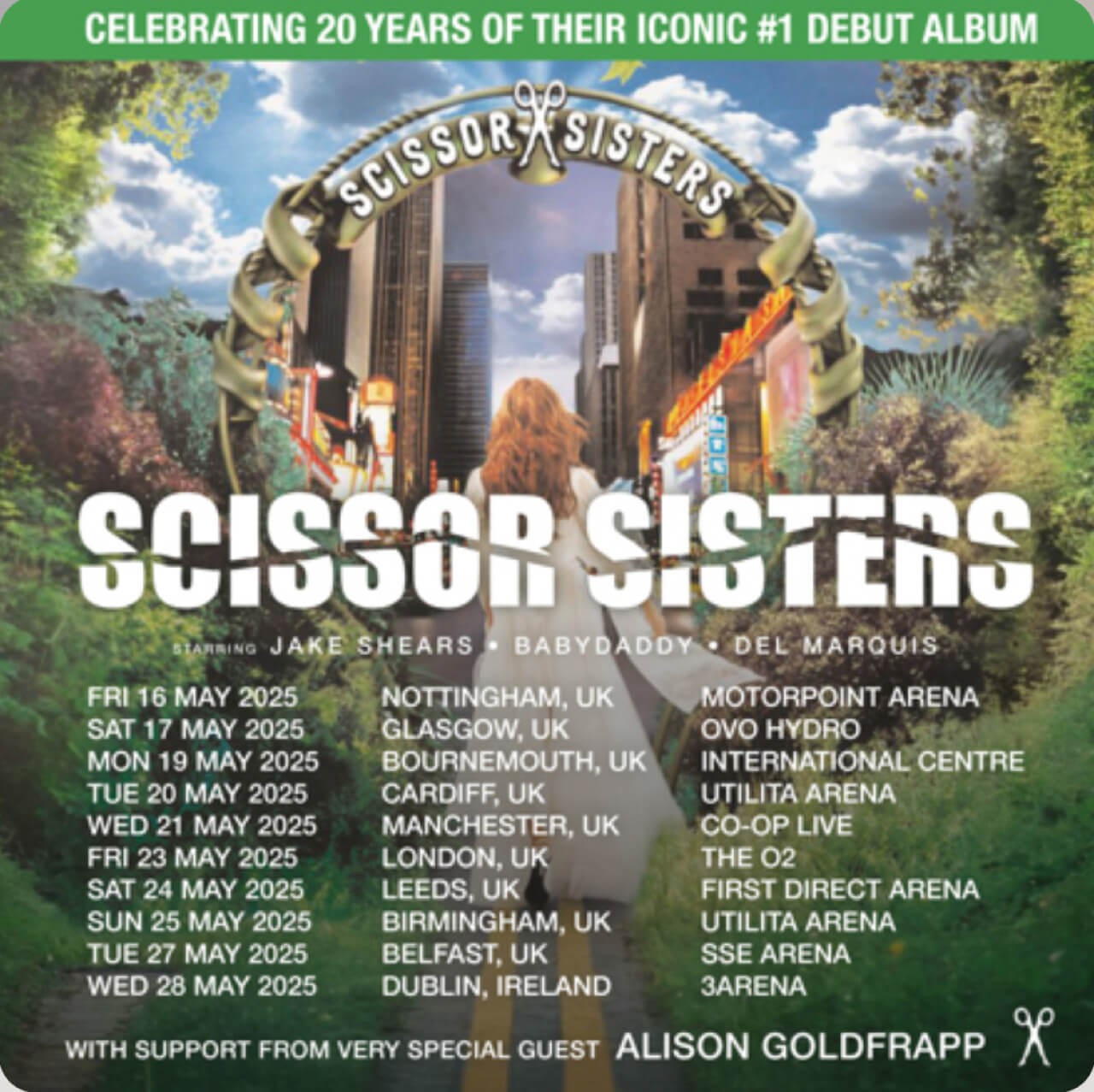 Scissor Sisters tour 2025