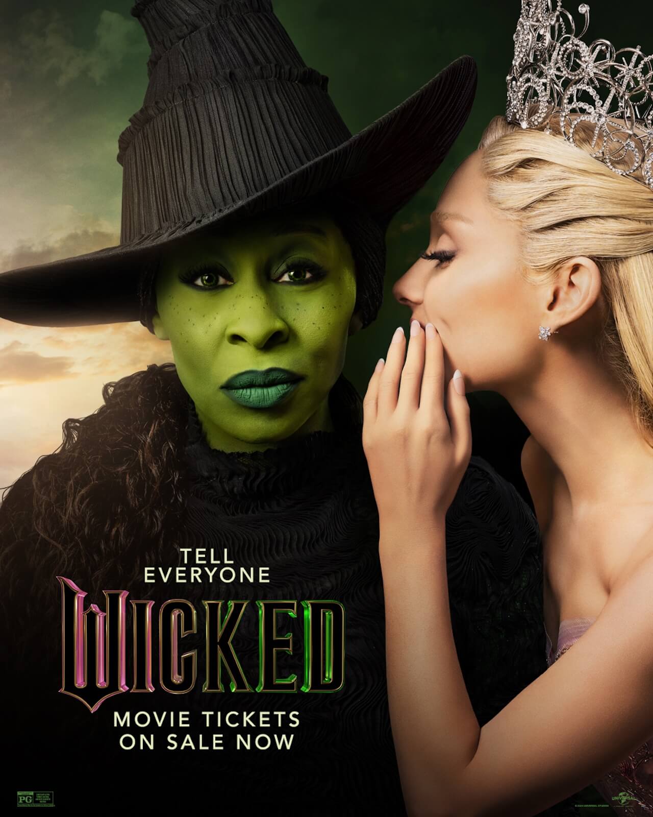 Ariana Grande “segretamente sposata” con Cynthia Erivo? La risposta della popstar - Wicked poster - Gay.it