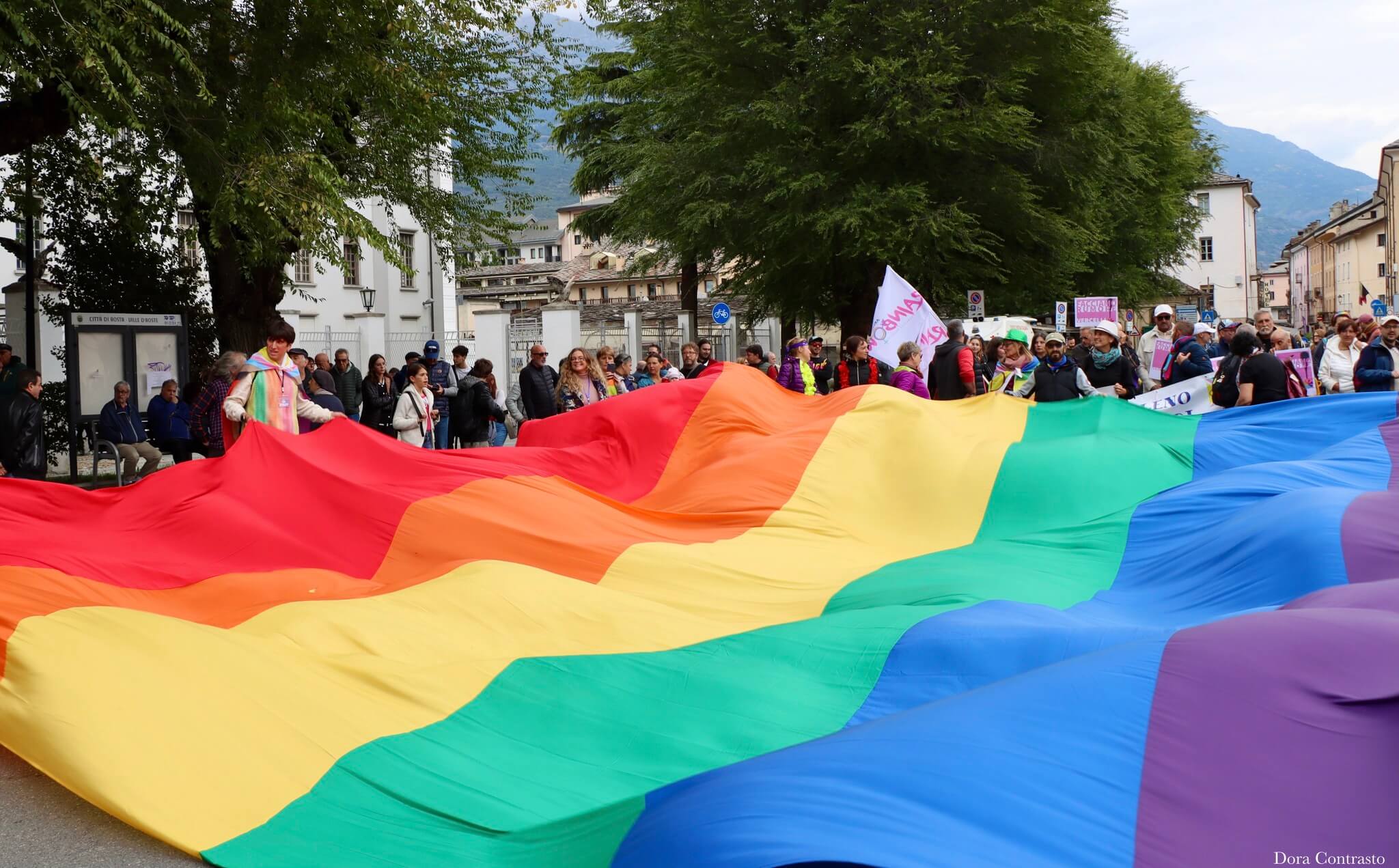 Aosta Pride 2024 - Aosta, sabato 12 ottobre - foto FB di Dora Contrasto