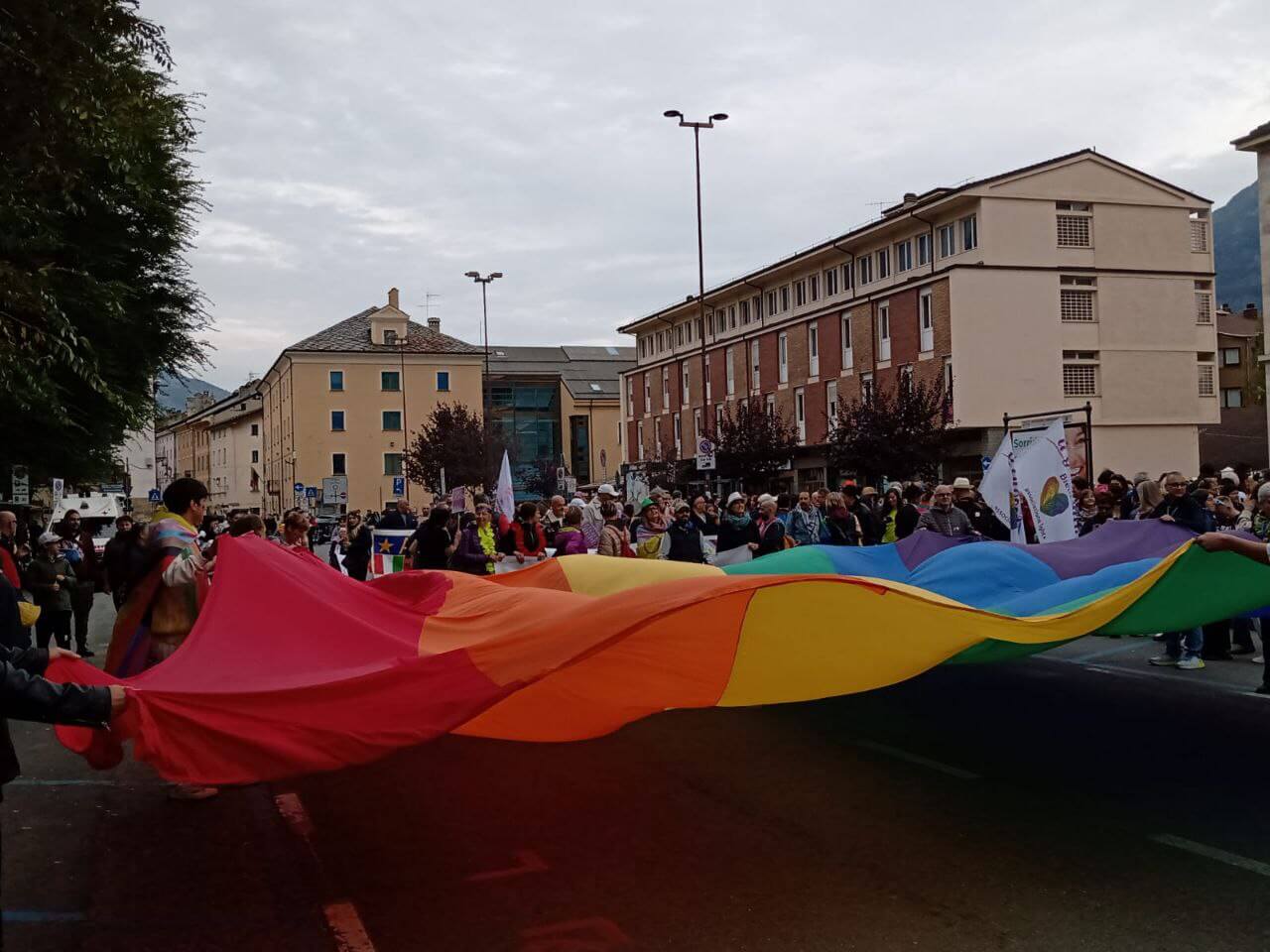 Aosta Pride 2024 - Aosta, sabato 12 ottobre - foto FB di Paola Galbusera