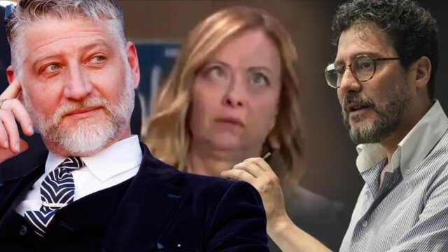 francesco-spano-alessandro-giuli-giorgia-meloni-scandalo-ministero-cultura