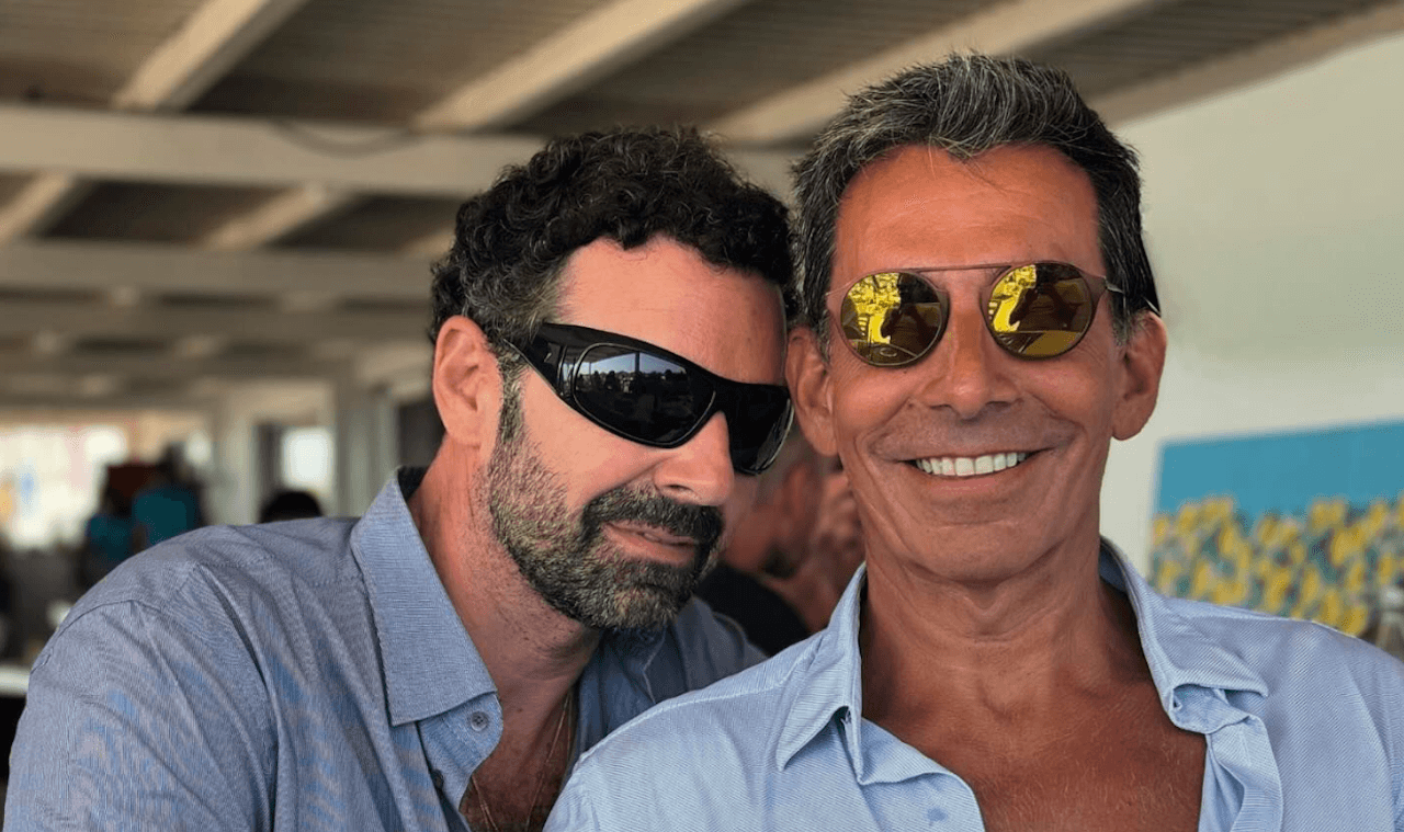 Alberto Matano: "Con Riccardo è stato colpo di fulmine. Ho vissuto un amore totalizzante con una donna" - Alberto Matano e Riccardo Mannino - Gay.it