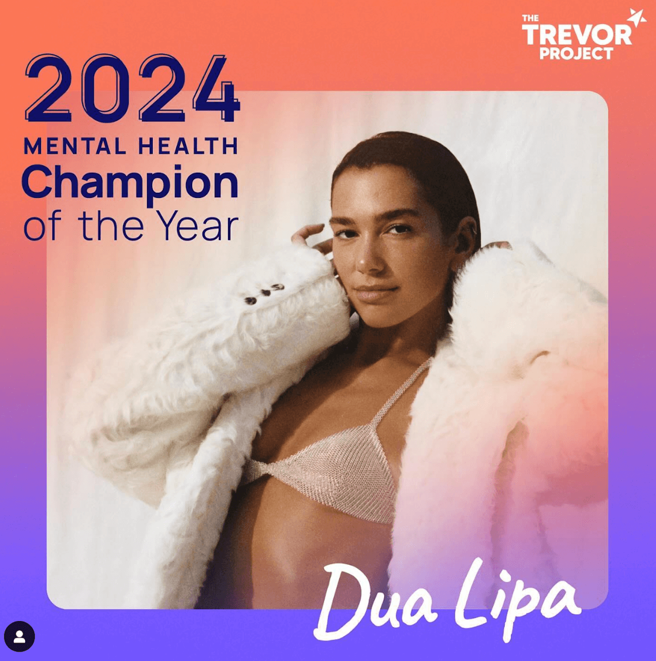 The Trevor Project premia Dua Lipa per il suo supporto alla comunità LGBTQIA+ (VIDEO) - Dua Lipa - Gay.it
