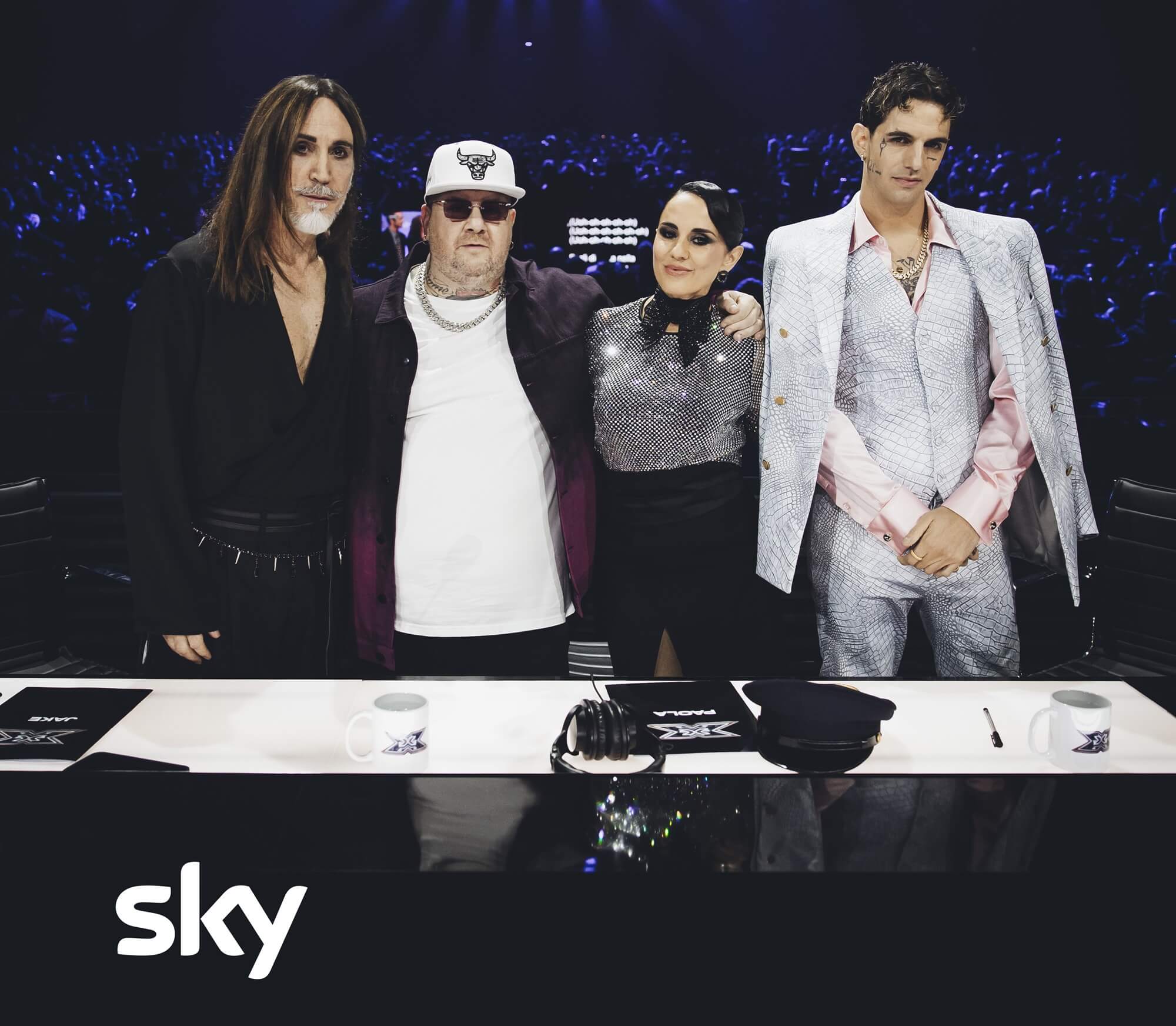Manuel Agnelli, Jake La Furia, Paola Iezzi e Achille Lauro, X Factor 2024