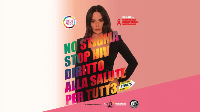 Giornata Mondiale contro l’hiv/aids, Paola Iezzi testimonial della campagna Roma Pride - Paola Iezzi testimonial World Aids Day 2024 - Gay.it
