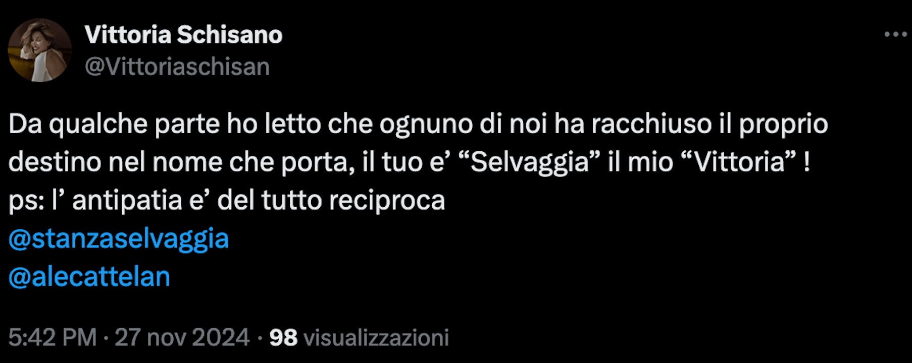 Selvaggia Lucarelli e Vittoria Schisano, botta e risposta ricordando Ballando: "Antipatica!", "È reciproco!" (VIDEO) - Selvaggia Lucarelli e Vittoria Schisano 1 - Gay.it