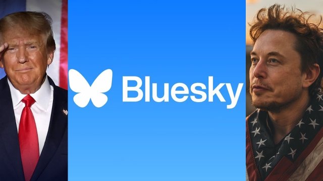 Fuga da X verso Bluesky dopo la vittoria di Trump. Così il social dell'ex creatore di Twitter sfida Elon Musk - bluesky social - Gay.it