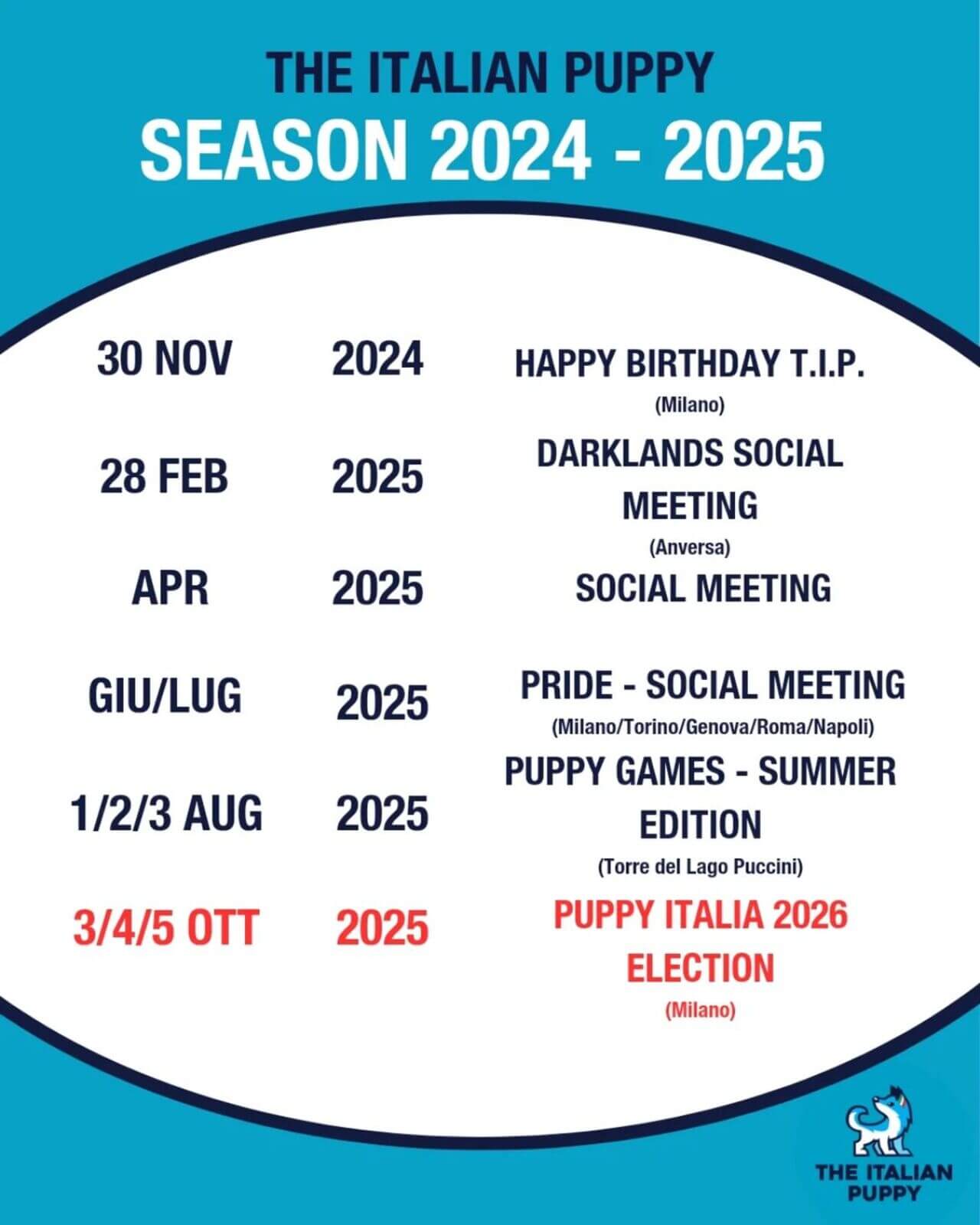 eventi puppy play