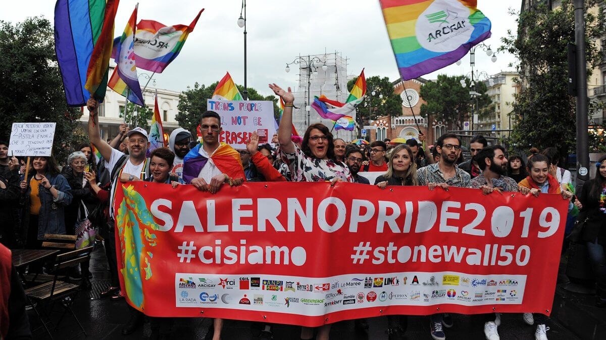 salerno pride 2025, sabato 21 giugno