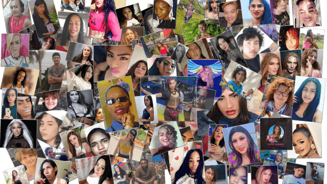 Le vittime di transfobia nel 2024. Fonte tdor.translivesmatter.info