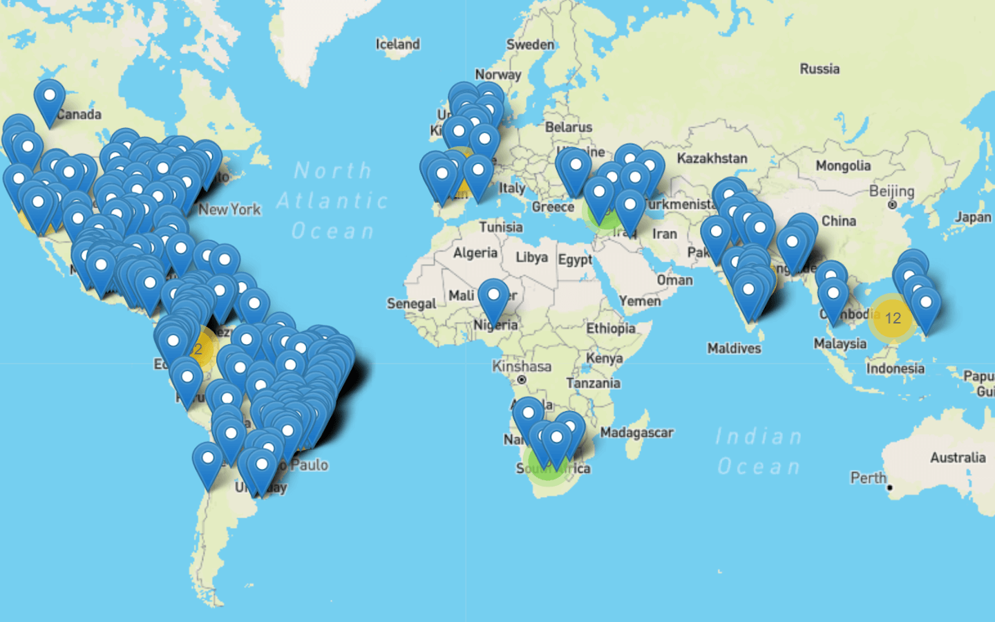 tdor 2024 statistiche. Fonte tdor.translivesmatter.info